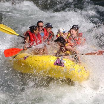 Rafting experience on the river of Tanagro 
