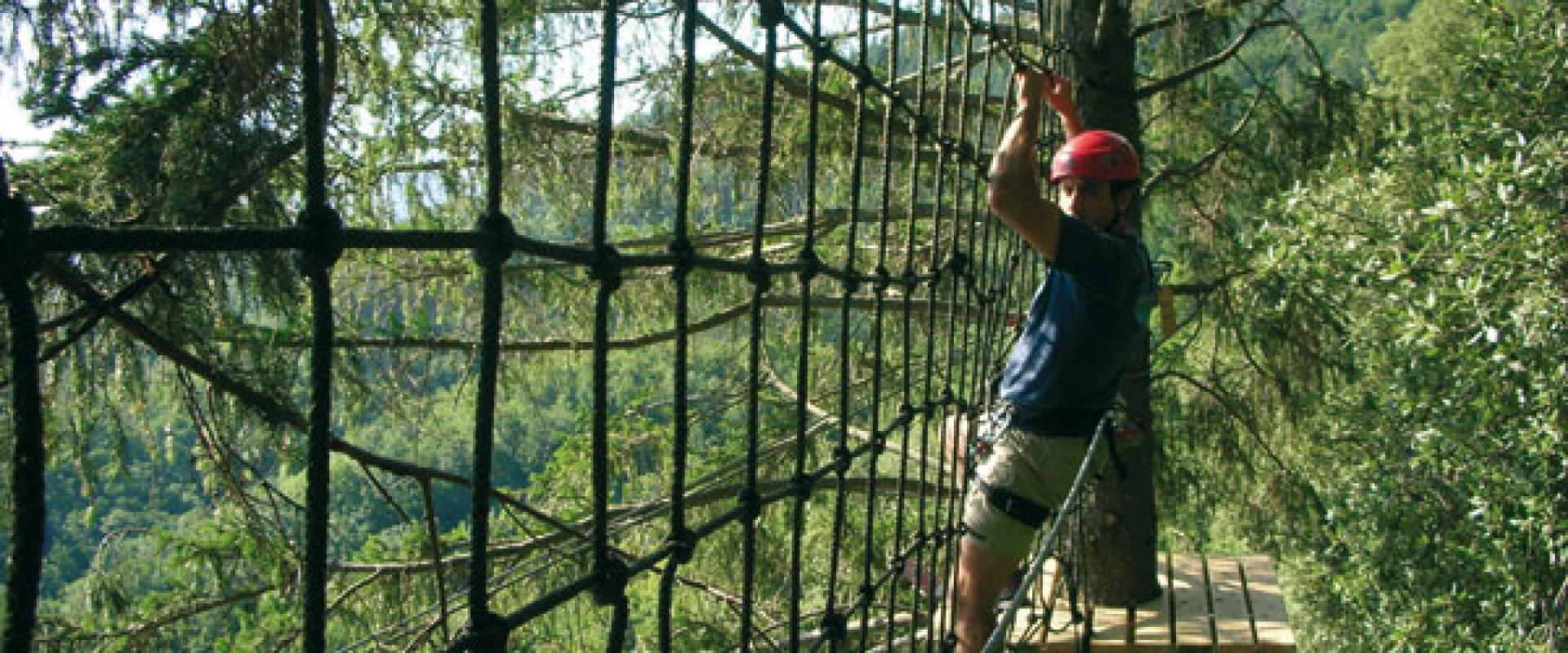 Adventure park in Val di Vara