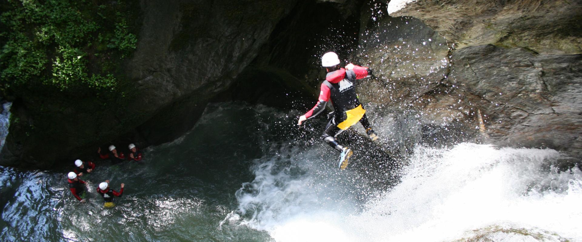 Canyoning into Lamarò Valley